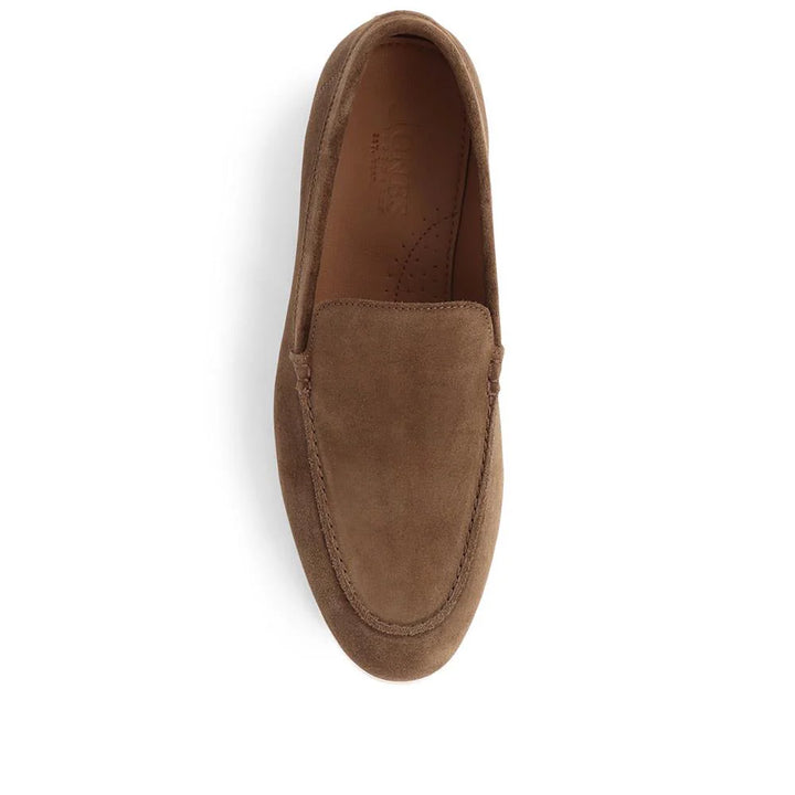 Posh Club Suede Loafers brown