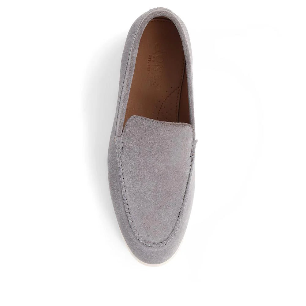 Posh Club Suede Loafers grey