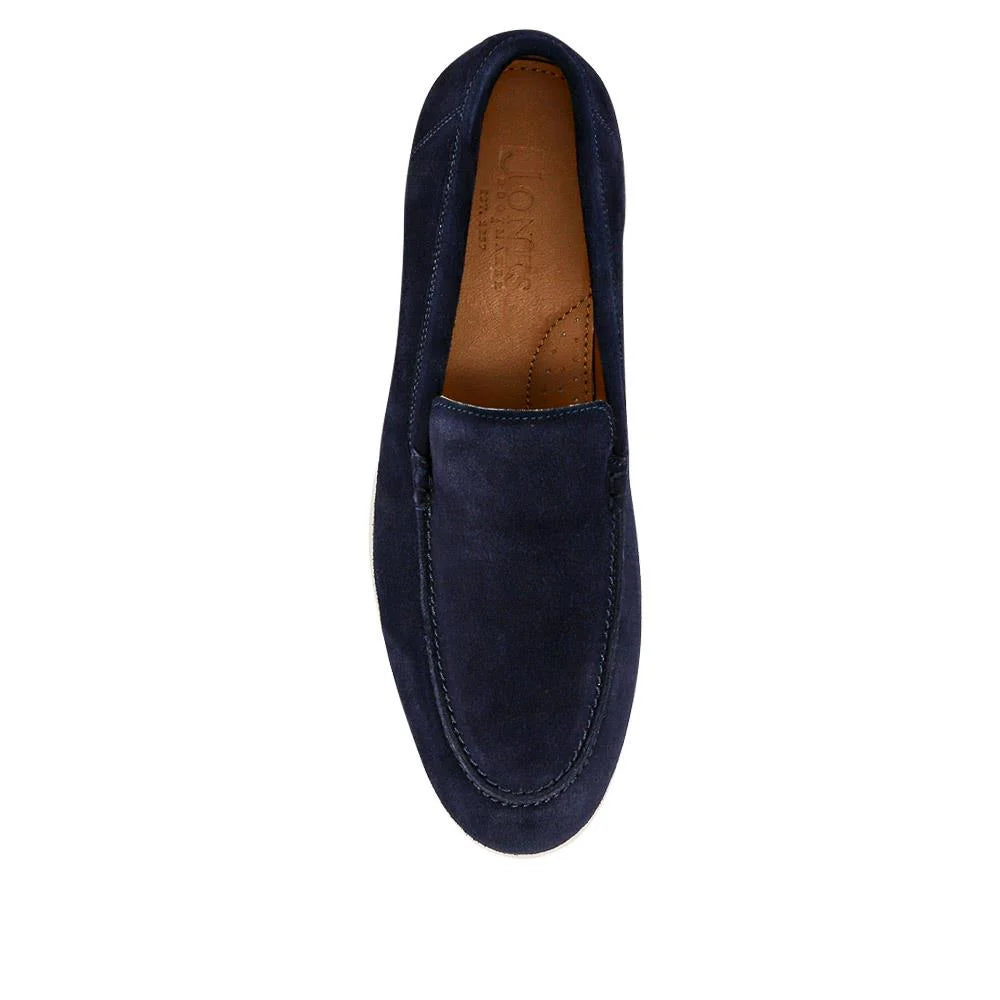 Posh Club Suede Loafers navy